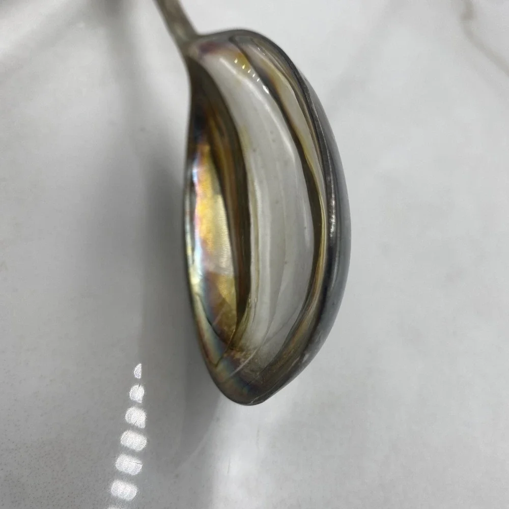 Vintage Serving Spoon Tongs Salad Pasta 10